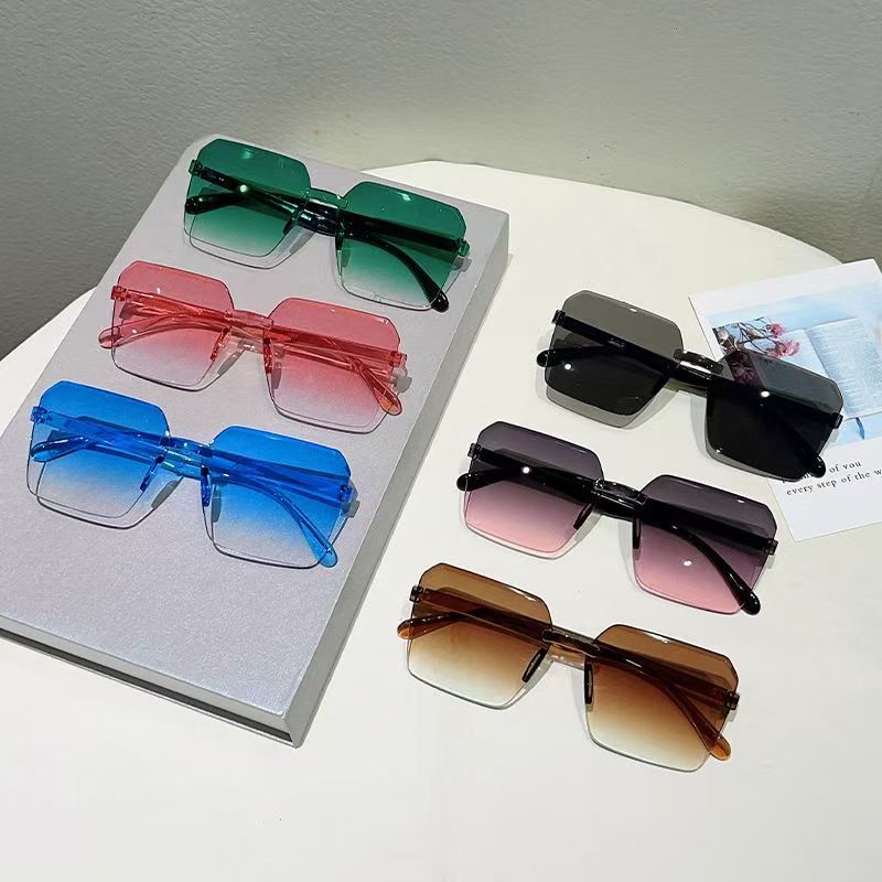 Sunglasses Uv400 - Nouvelles lunettes de soleil vintage sans