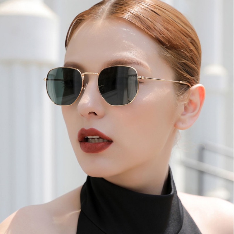 Sunglasses Uv400 - Lunettes de soleil rondes style punk