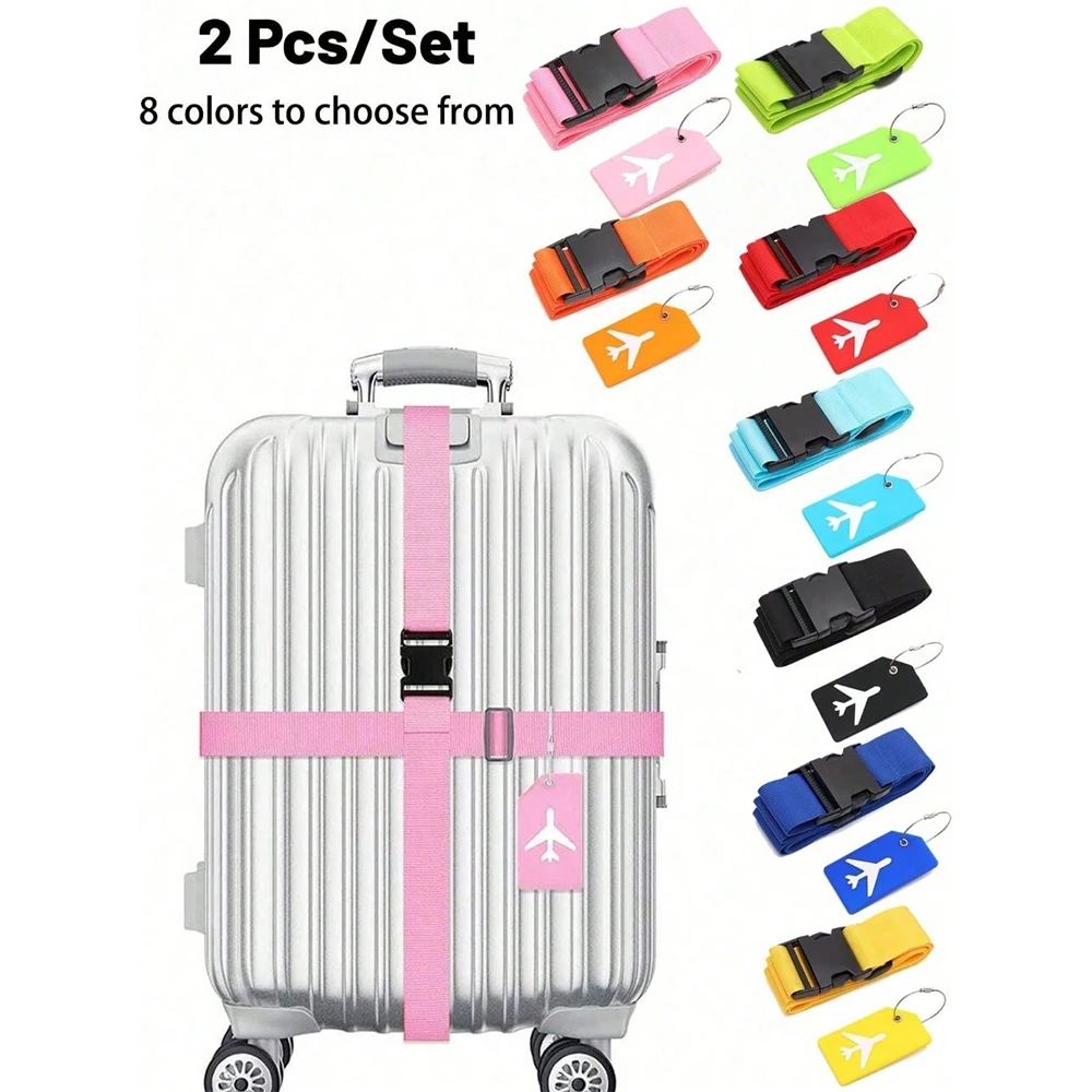 Travel Luggage Set - Ensemble de sangles de bagages avec