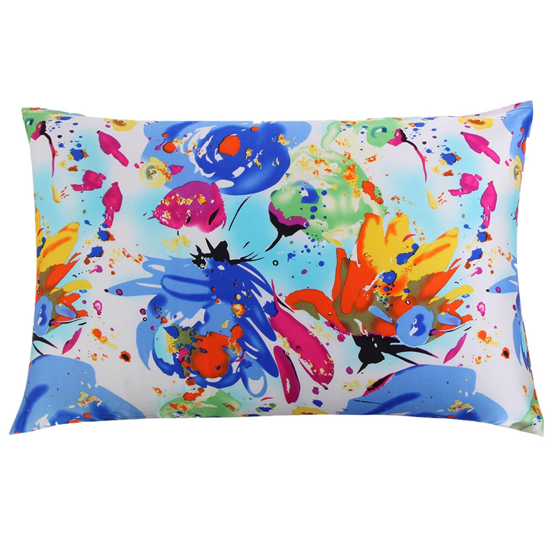 Silk Pillowcase - Taie d'oreiller en soie à fermeture