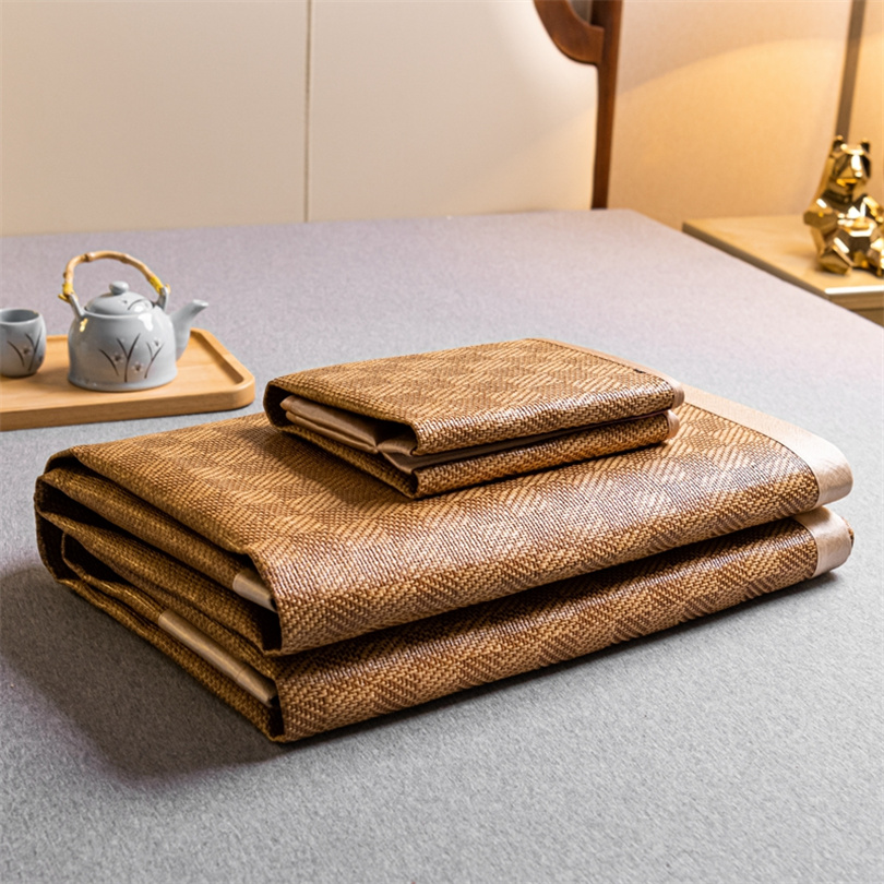 Silk Pillowcase - Tapis rafraîchissant en bambou, tapis d'été