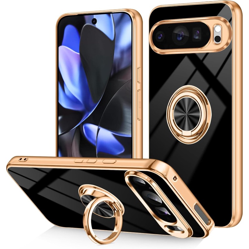 Gold Plated Jewelry - Coque de téléphone plaquée or TPU