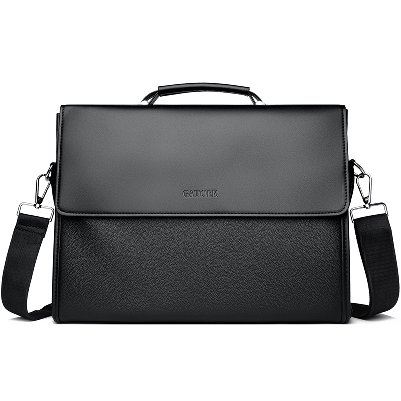Leather Briefcase - Sac à main pour homme, sac