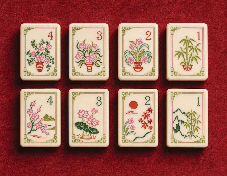 Luxury Gift Set - Ensemble de Mahjong américain de luxe