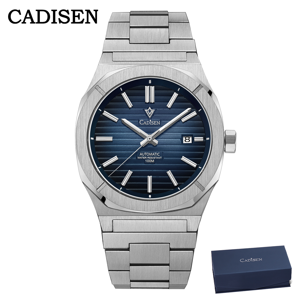 Luxury Watch Men - CADISEN 2026 montre de plongée saphir