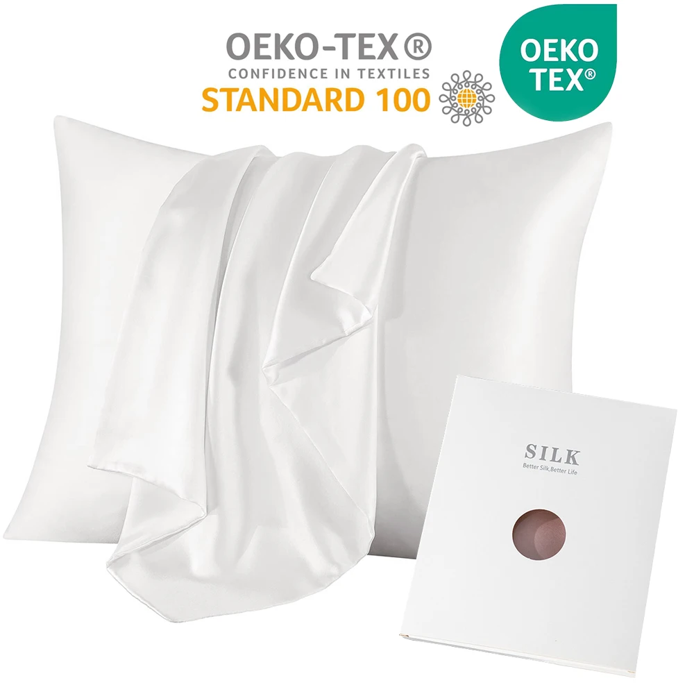 Silk Pillowcase - Taie d'oreiller en soie de mûrier