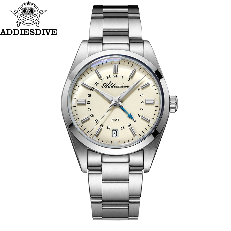 Luxury Watch Men - ADDIESDIVE marque chaude 36mm luxe GMT