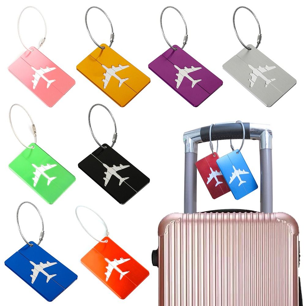 Travel Luggage Set - Étiquettes de bagage de voyage réutilisables,
