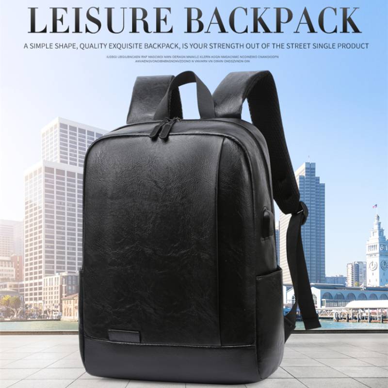 Leather Briefcase - Hommes à la mode sac à