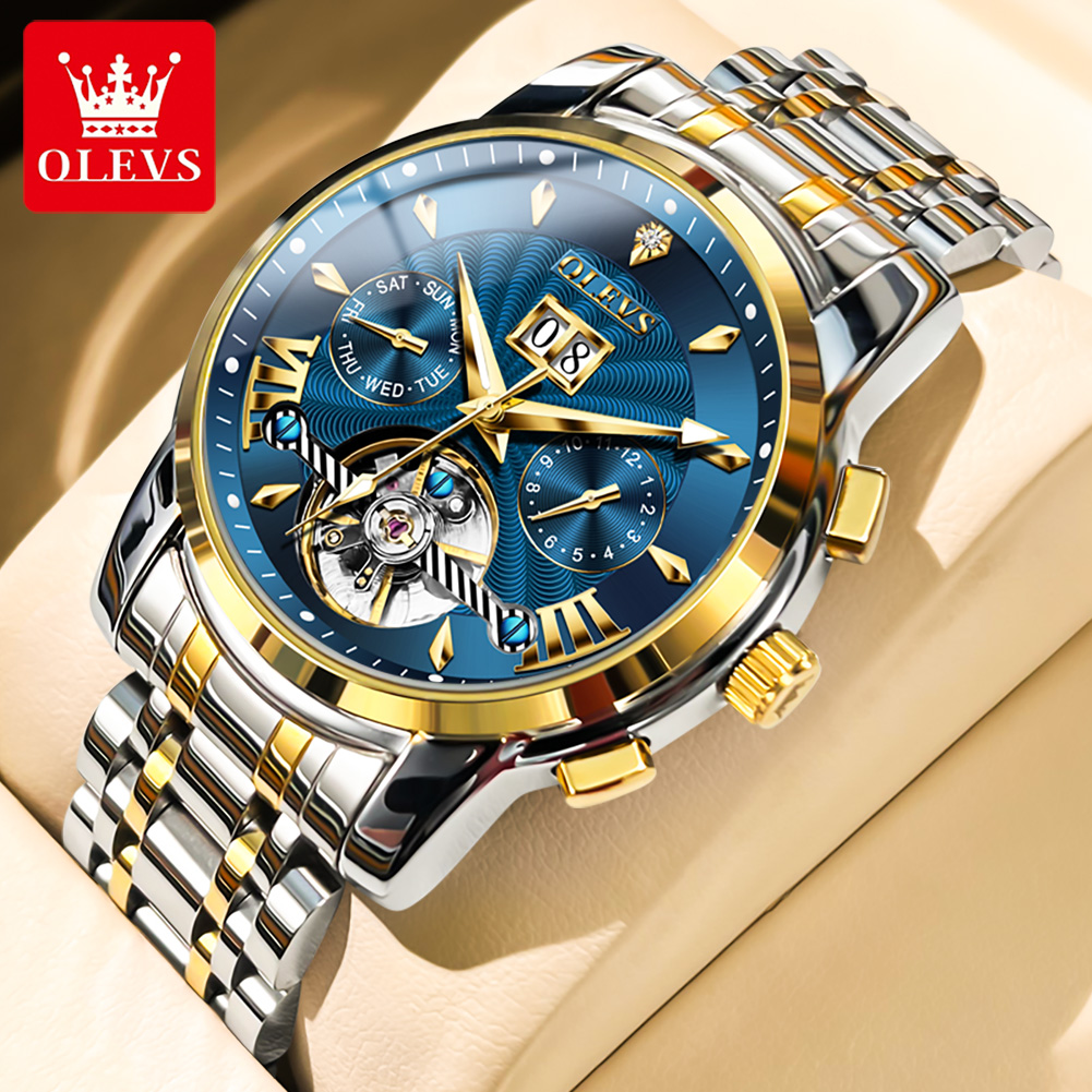 Luxury Watch Men - OLEVS hommes montres de luxe mode