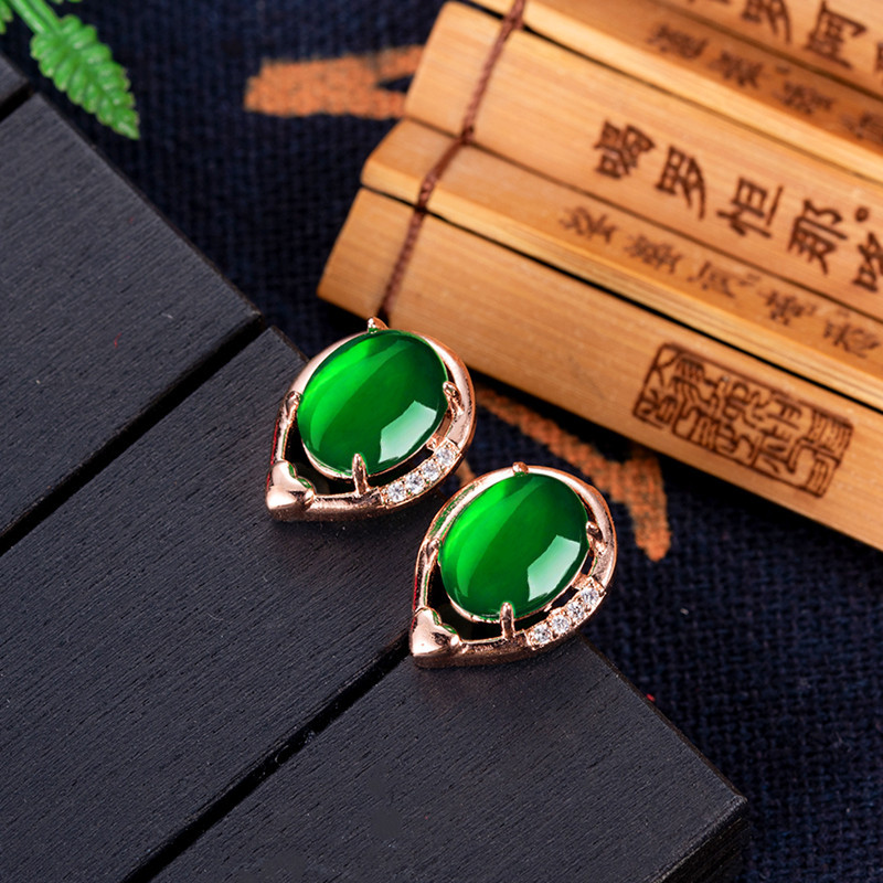 Gold Plated Jewelry - Boucles d'Oreilles en Forme de Fleur