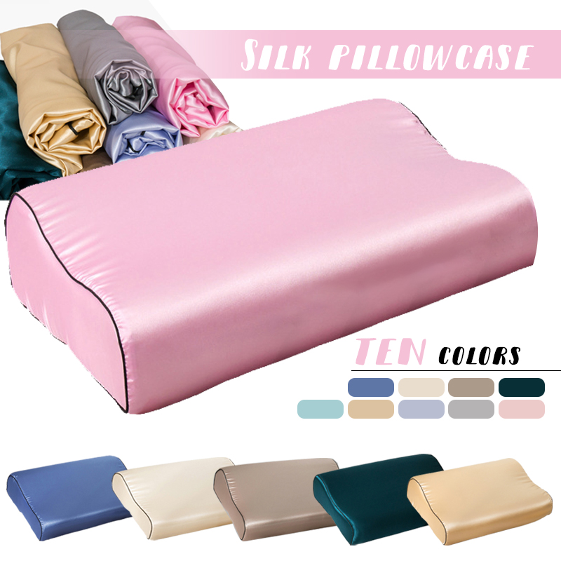 Silk Pillowcase - Taie d'oreiller en Latex satiné imitation