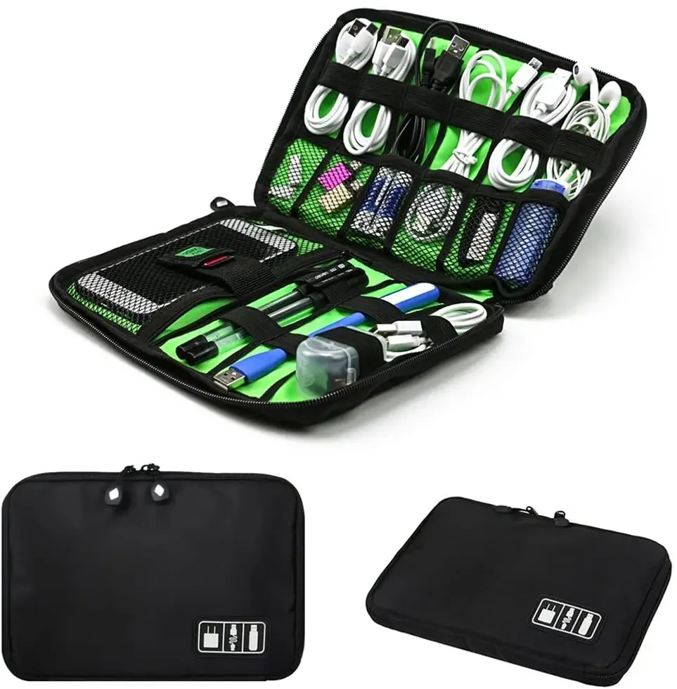 Travel Luggage Set - Kit de rangement pour câbles, sacs