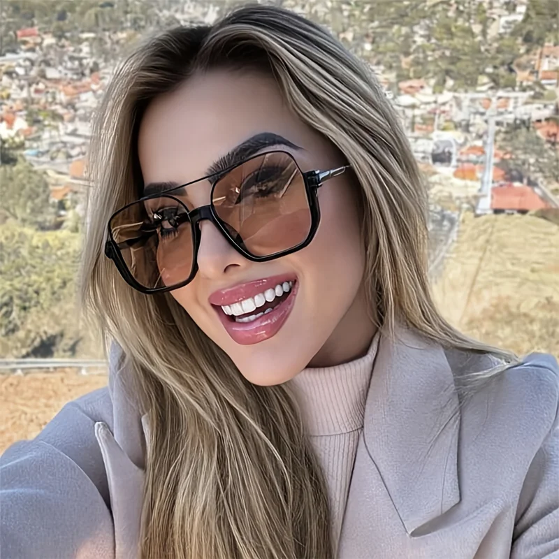 Sunglasses Uv400 - Nouvelles lunettes de soleil surdimensionnées de