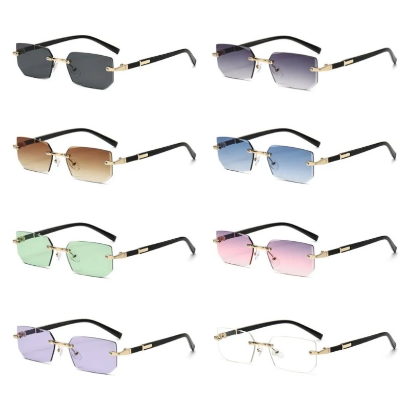 Designer Sunglasses - Lunettes de soleil sans monture tendance