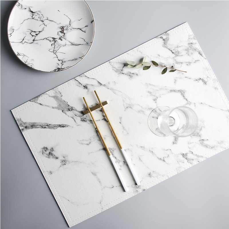 Coussin de vaisselle de luxe à - Marble Coaster Set avis et prix