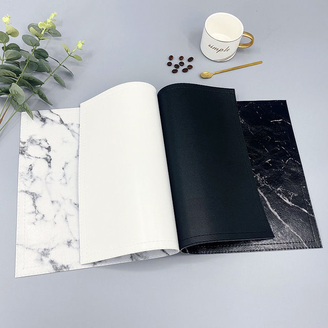 Coussin de vaisselle de luxe à - Marble Coaster Set avis et prix