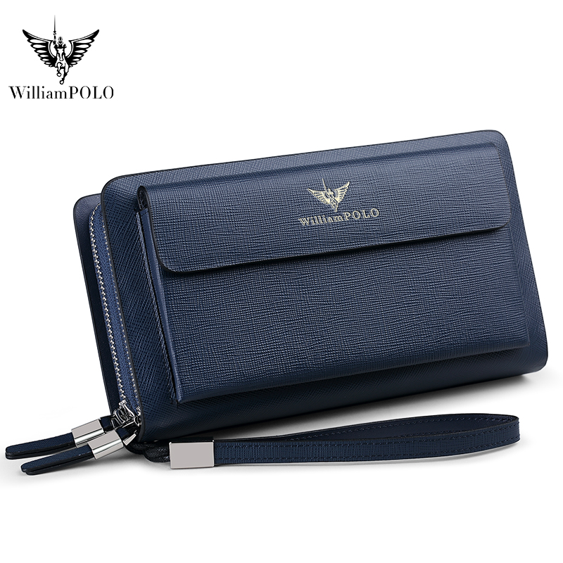 WILLIAMPOLO Pochette de luxe e - Leather Wallet Men avis et prix