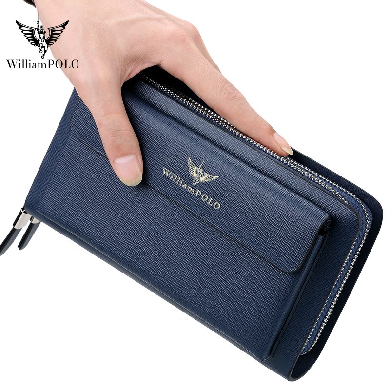 WILLIAMPOLO Pochette de luxe e - Leather Wallet Men avis et prix