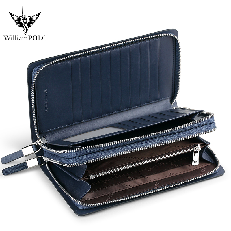 WILLIAMPOLO Pochette de luxe e - Leather Wallet Men avis et prix