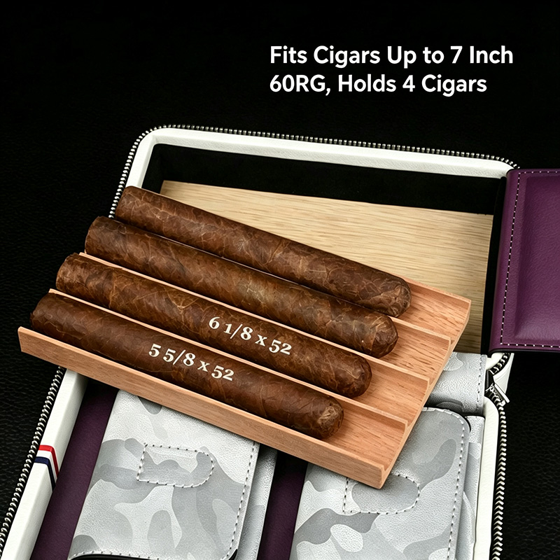 Étui de Voyage en Cuir pour Ci - Premium Cigar Case avis et prix