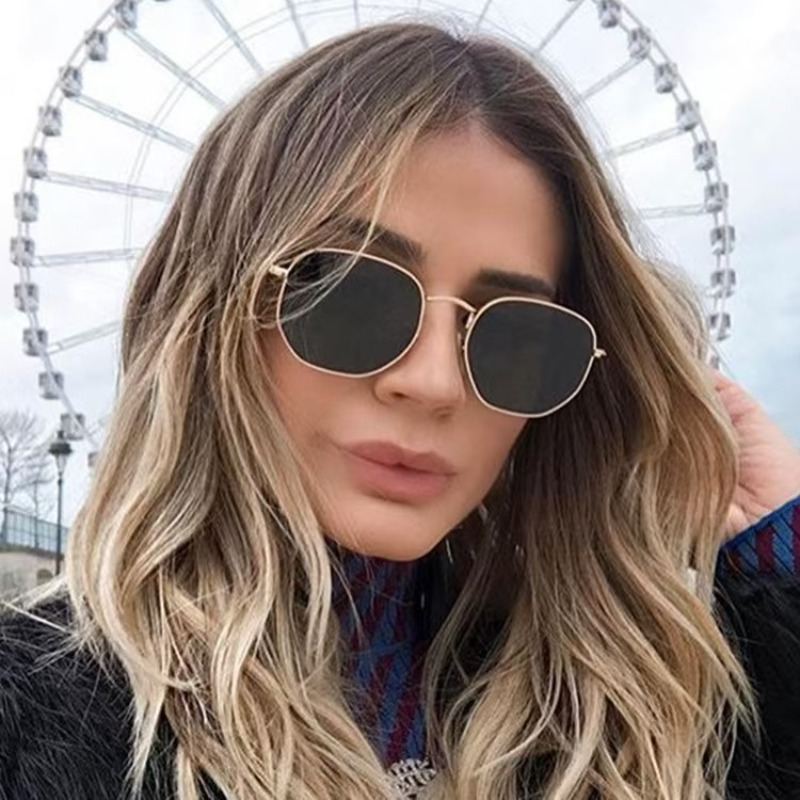 Lunettes de soleil rondes styl - Sunglasses Uv400 avis et prix