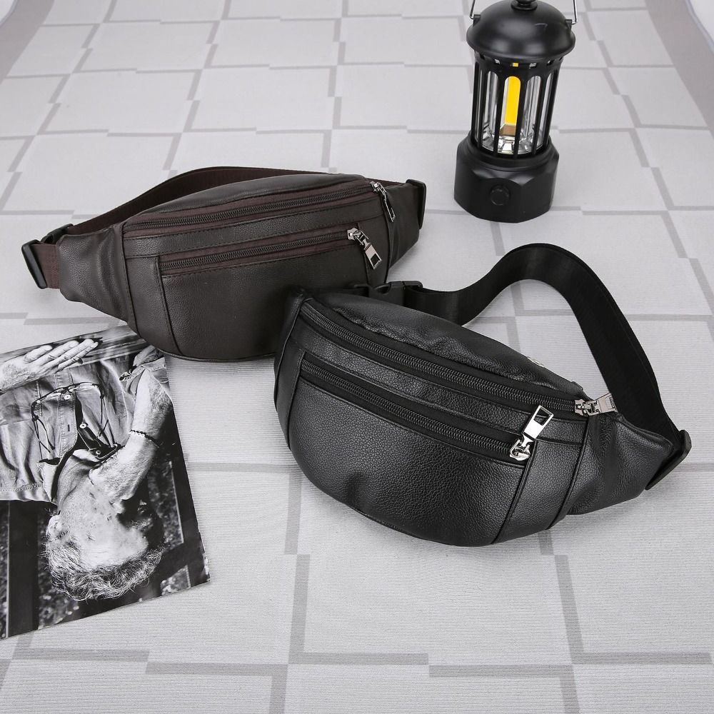 Sac à bandoulière multifonctio - Leather Wallet Men avis et prix