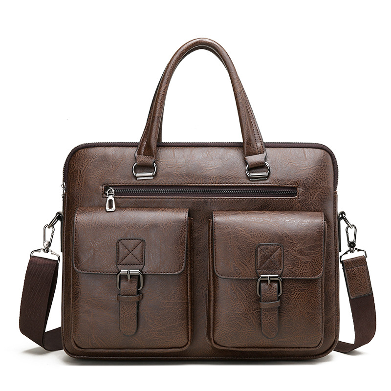 Marque de luxe homme mallette  - Leather Briefcase avis et prix