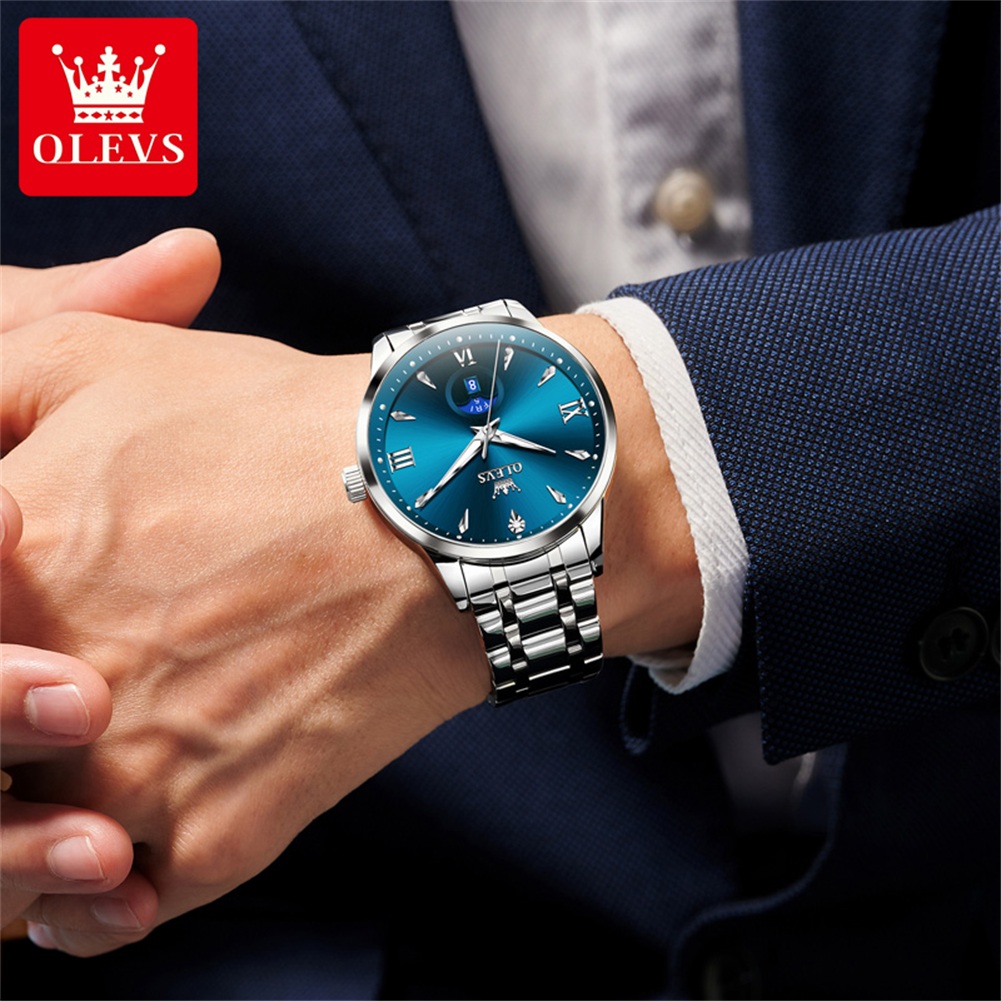OLEVS Phase de lune montres po - Luxury Watch Men avis et prix