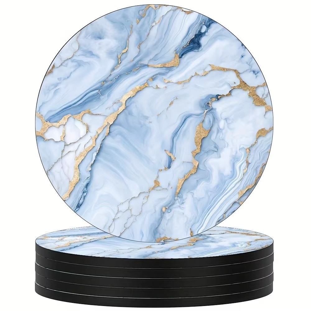 Ensemble de 6 sous-verres de 4 - Marble Coaster Set avis et prix