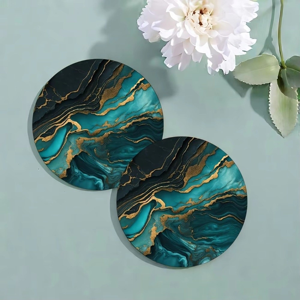 Ensemble de 6 sous-verres de 4 - Marble Coaster Set avis et prix