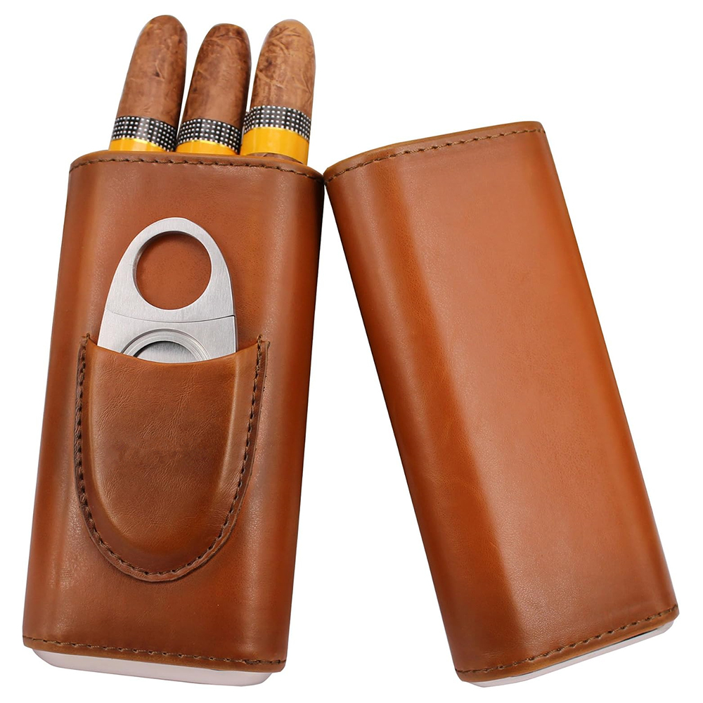 LMETJMA Étui à cigares en cuir - Premium Cigar Case avis et prix