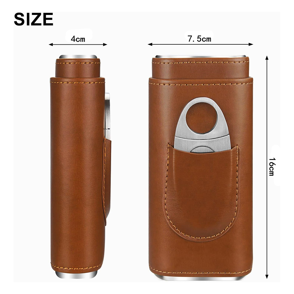 LMETJMA Étui à cigares en cuir - Premium Cigar Case avis et prix