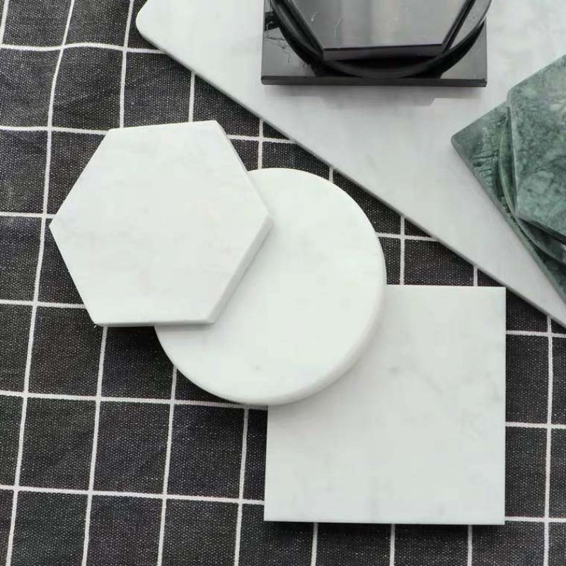Sous-verres ronds en marbre an - Marble Coaster Set avis et prix