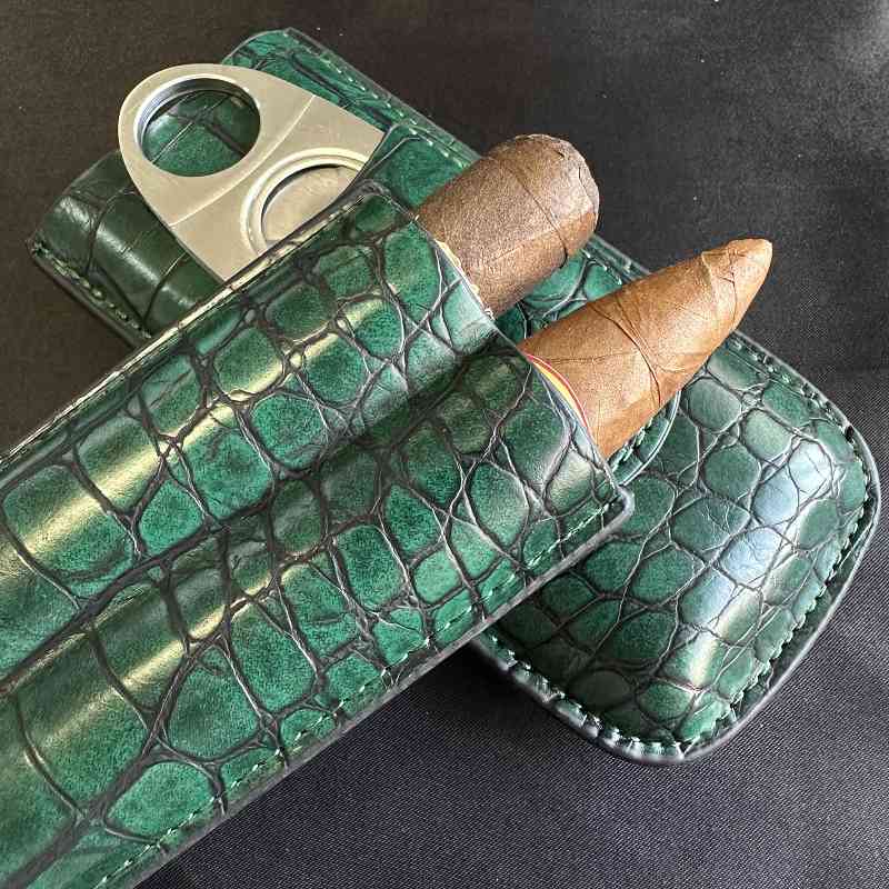 Tube à cigares à 2 emplacement - Premium Cigar Case avis et prix