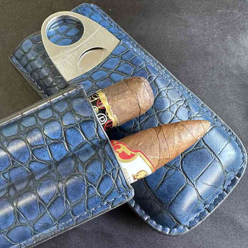 Tube à cigares à 2 emplacement - Premium Cigar Case avis et prix