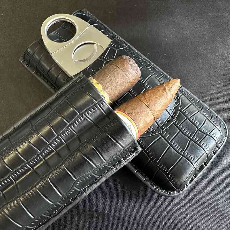 Tube à cigares à 2 emplacement - Premium Cigar Case avis et prix
