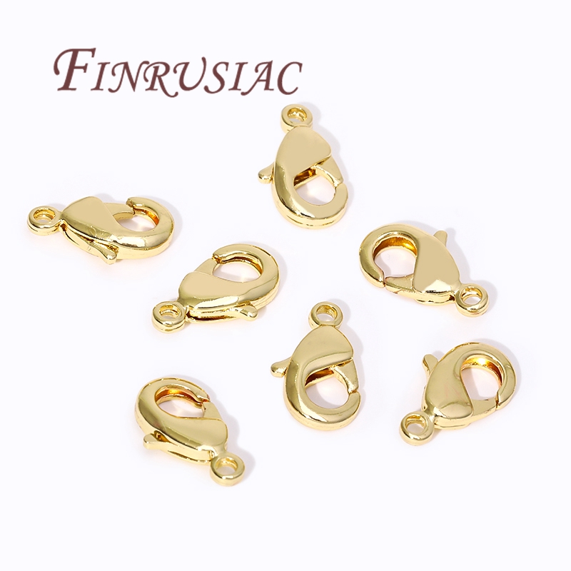 Fermoirs à ressort plaqués or  - Gold Plated Jewelry avis et prix