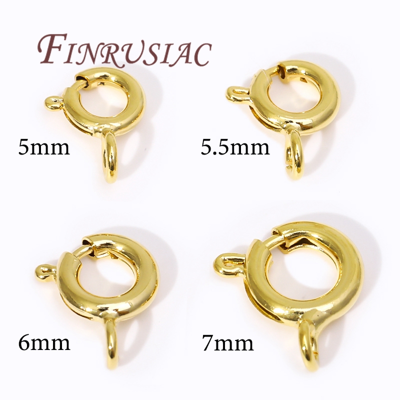 Fermoirs à ressort plaqués or  - Gold Plated Jewelry avis et prix