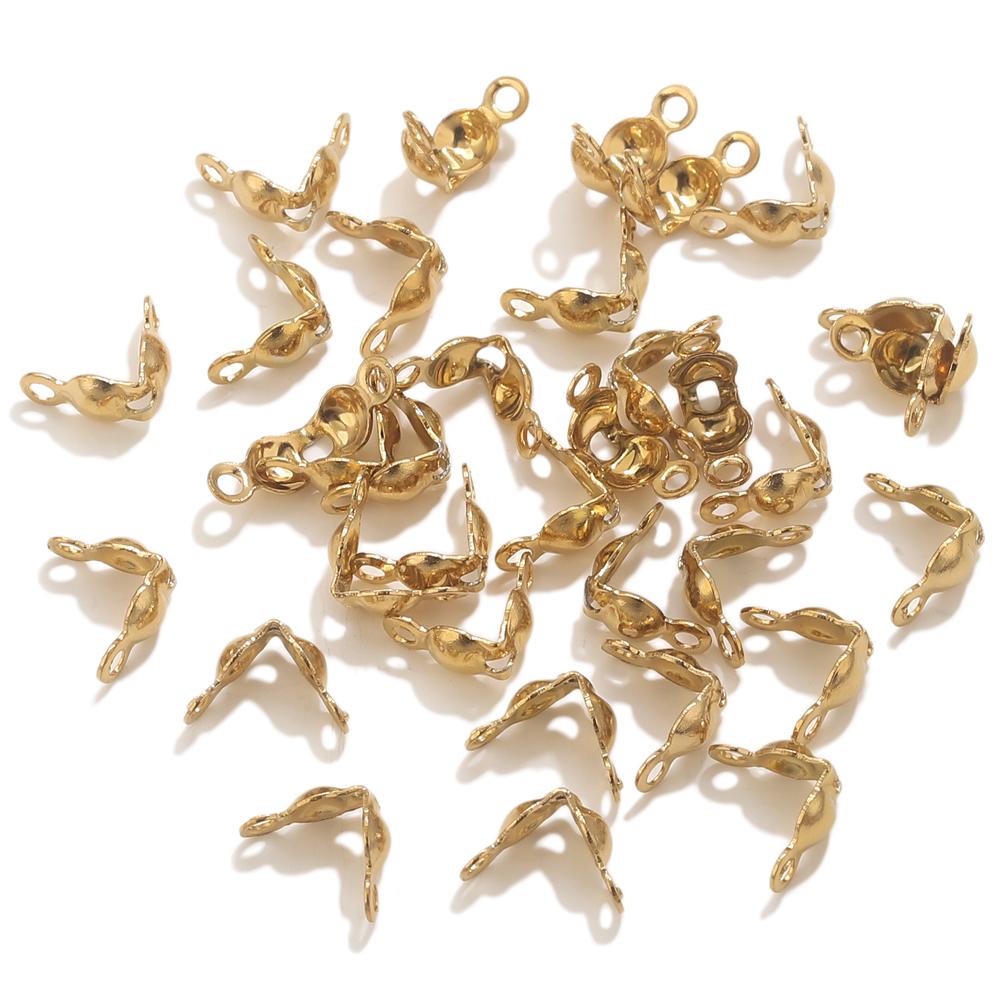 Fermoir de connecteur en acier - Gold Plated Jewelry avis et prix