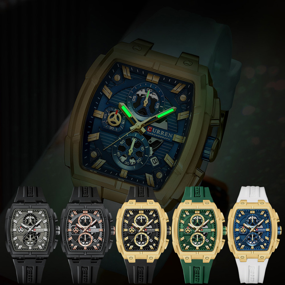 Montre vintage de luxe CURREN  - Luxury Watch Men avis et prix