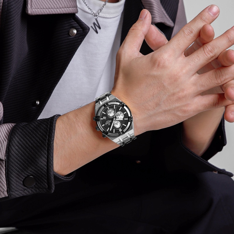 Montre chronographe à quartz N - Luxury Watch Men avis et prix