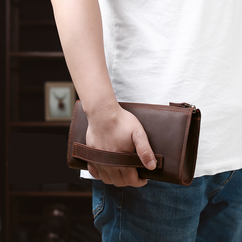 Pochette longue pour homme, sa - Leather Wallet Men avis et prix