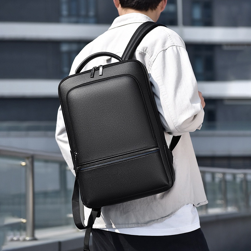 Sac à dos en cuir PU pour homm - Leather Briefcase avis et prix