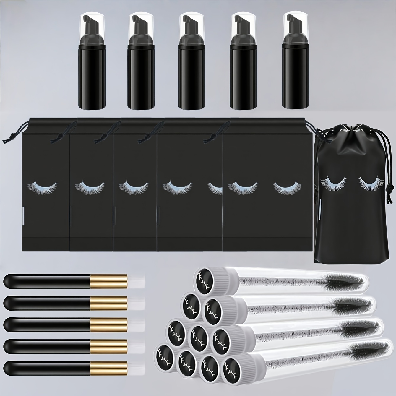 Kit de soins des cils 20 pièce - Travel Luggage Set avis et prix