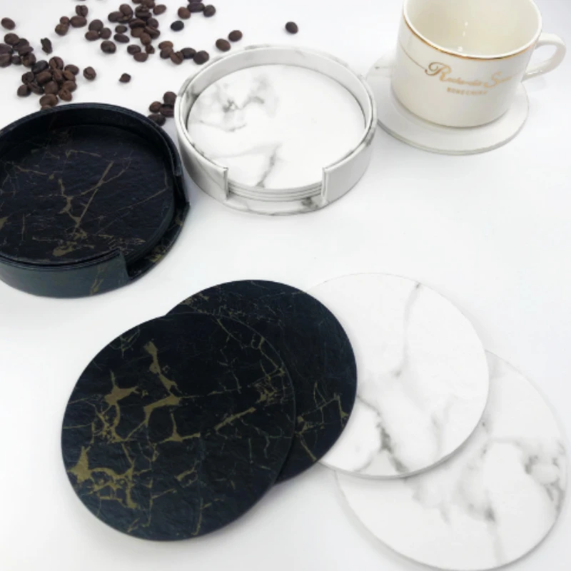 Dessous de verre en marbre en  - Marble Coaster Set avis et prix