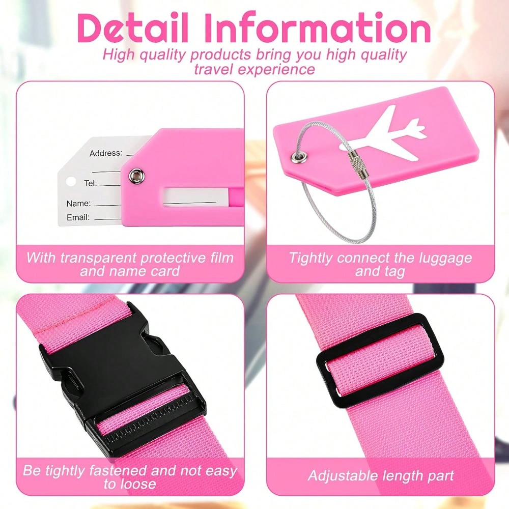 Ensemble de sangles de bagages - Travel Luggage Set avis et prix