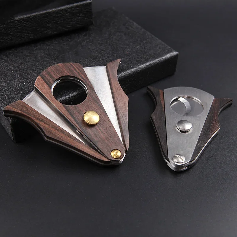 Coupe-cigare en bois à lame tr - Premium Cigar Case avis et prix