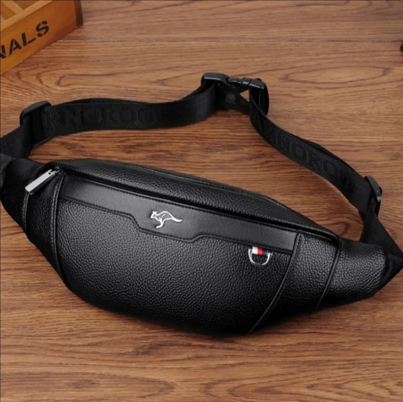 Sac banane en cuir multifoncti - Leather Wallet Men avis et prix