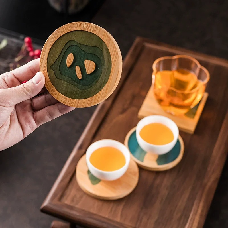 Sous-verres ronds et carrés en - Marble Coaster Set avis et prix